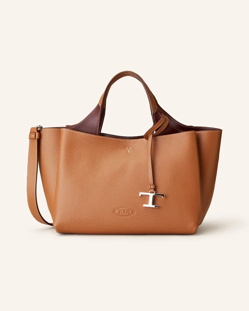 TOD'S Handtasche Mini braun Cognac