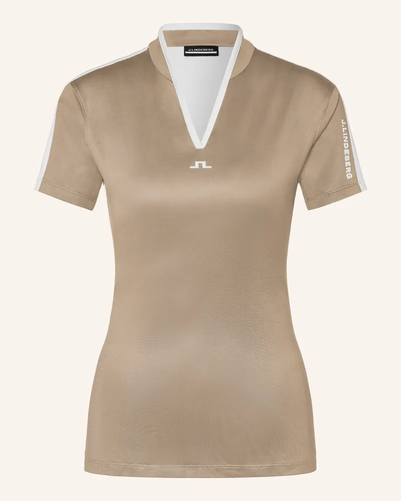 J.Lindeberg Funktionsshirt Khaki