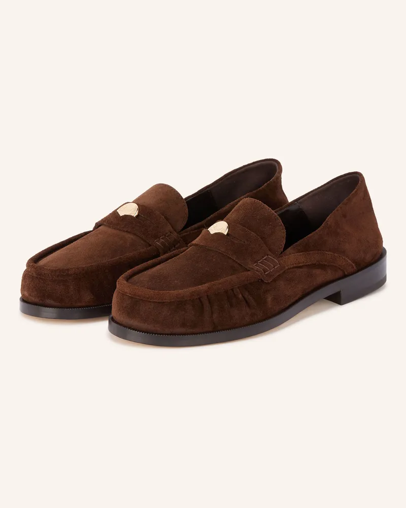 Claudie Pierlot Penny-Loafer braun Dunkelbraun