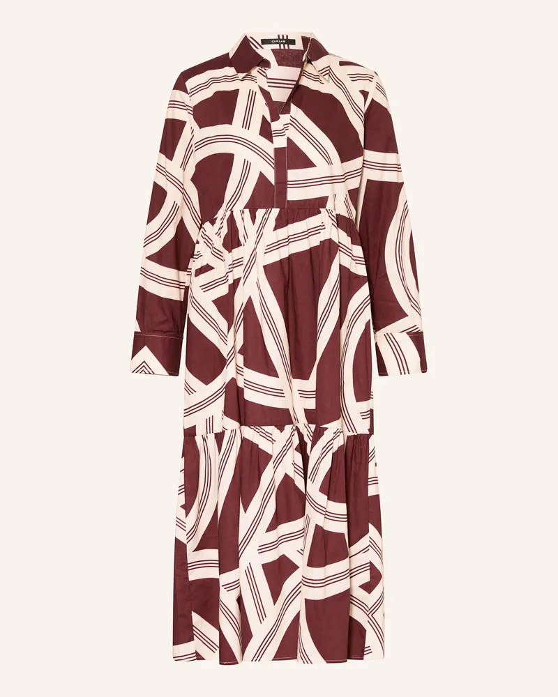 OPUS Kleid WERANO IANE Dunkelrot