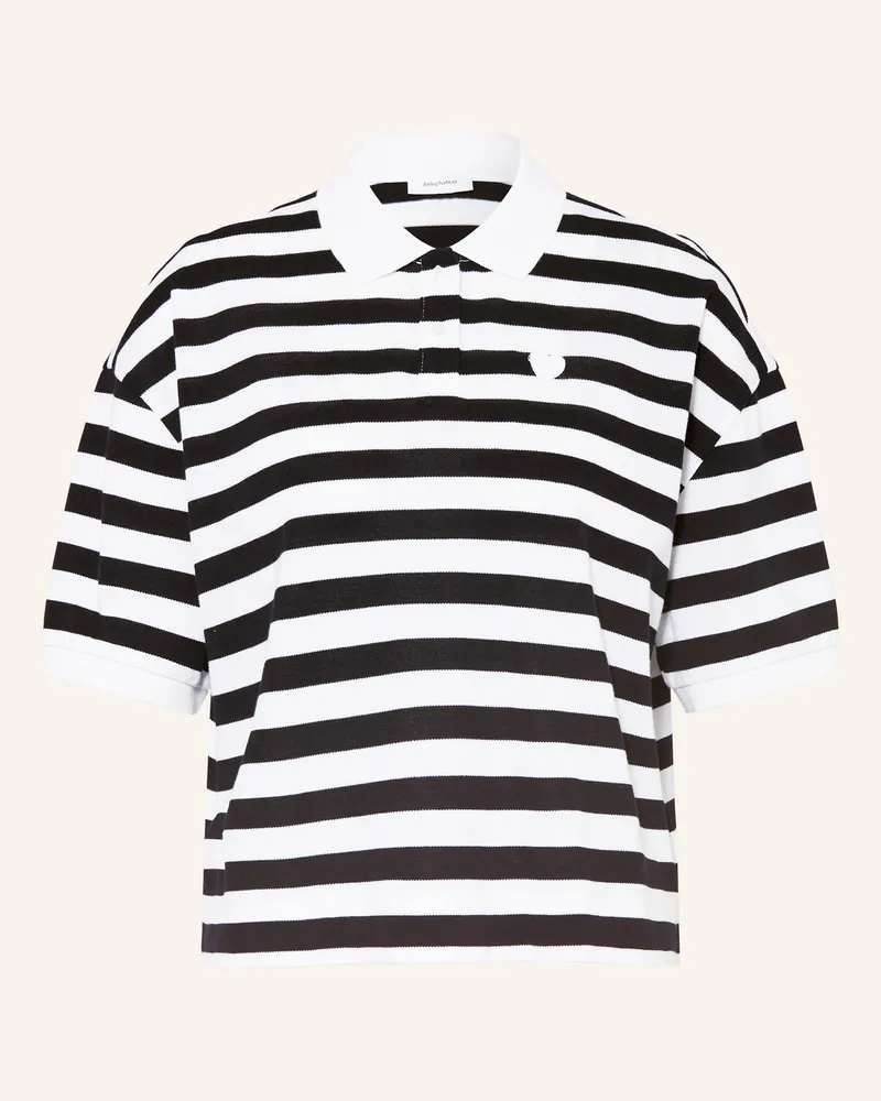 Darling Harbour Piqué-Poloshirt weiss White
