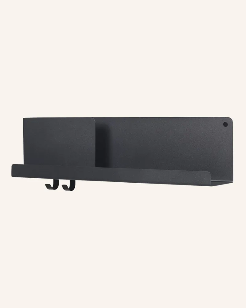 Muuto Wandregal FOLDED Schwarz