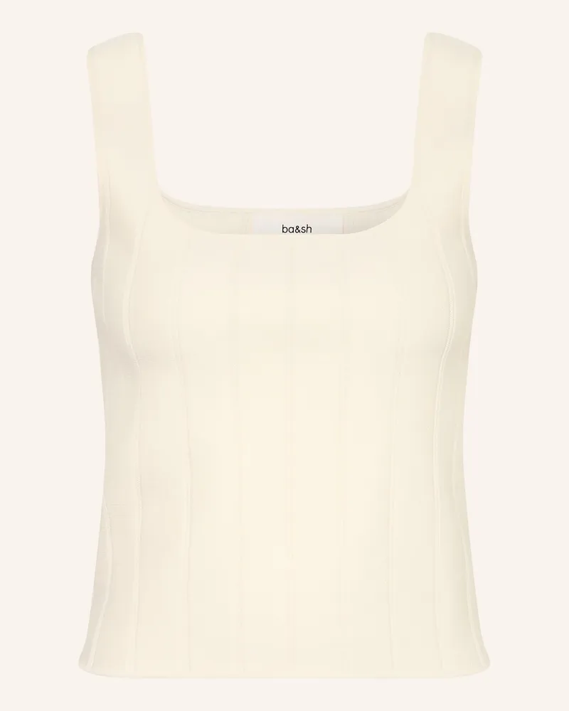 ba&sh Top Chila weiss Creme