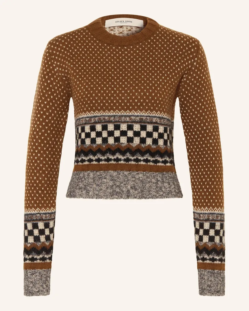Golden Goose Pullover Journey braun Braun