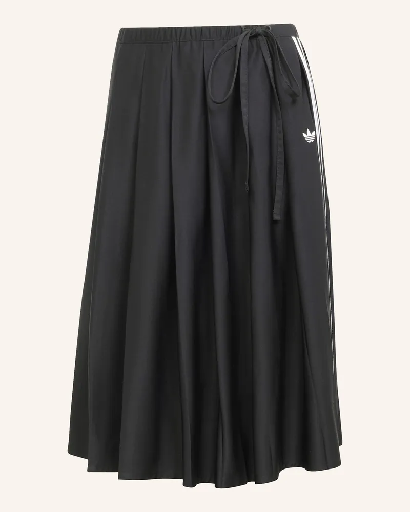 adidas RIBBON PLEATED MAXIROCK Schwarz
