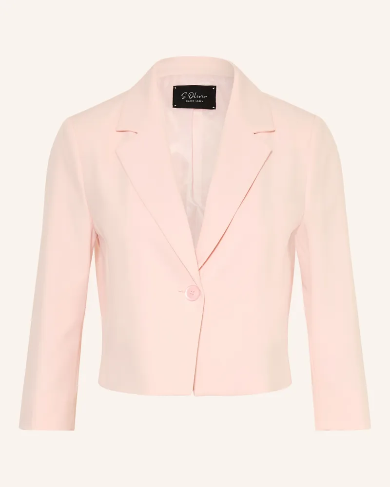 S.Oliver Blazer mit 3/4-Arm Hellrosa