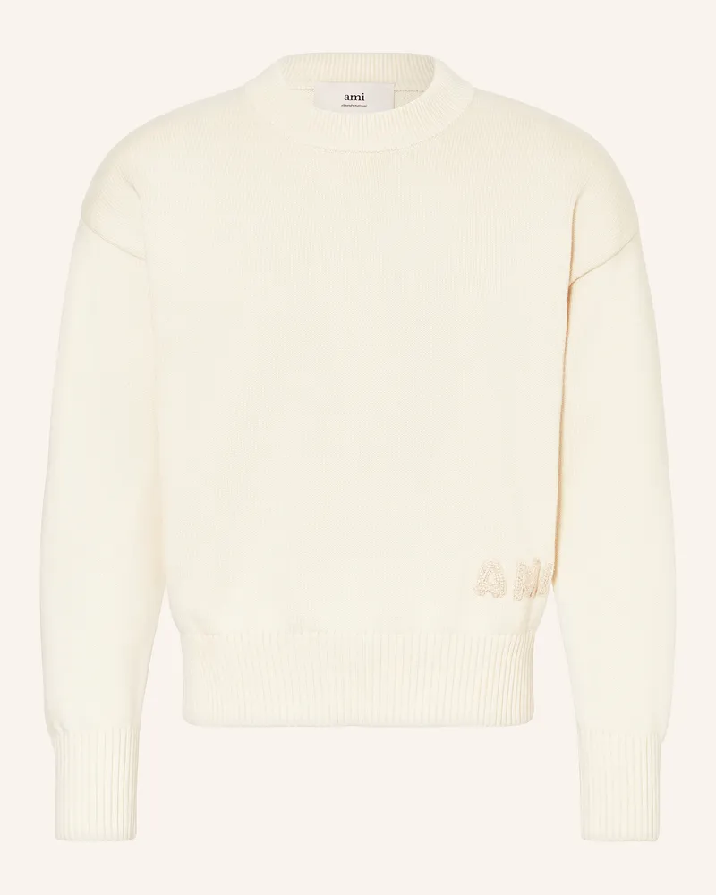 AMI Paris Pullover Creme