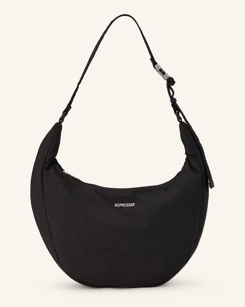 REPRESENT Umhängetasche Padded Sling Bag schwarz Schwarz