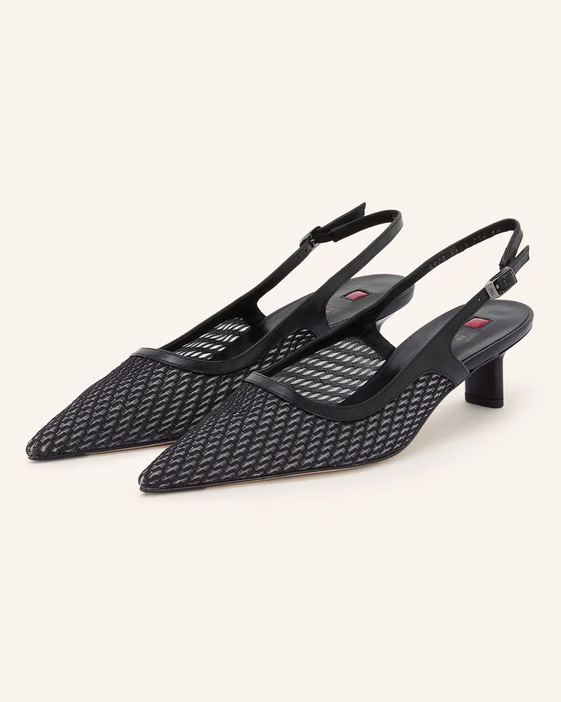 Högl Slingpumps Schwarz