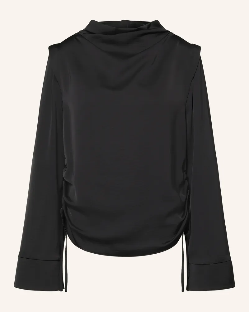 AllSaints Blusenshirt Leslie schwarz Schwarz