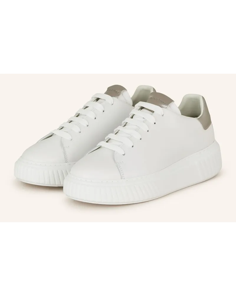 Marc O'Polo Sneaker - WEISS/ SILBER Weiss