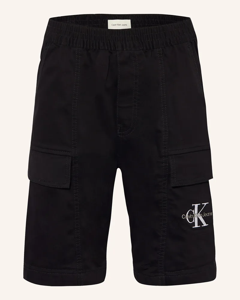 Calvin Klein Cargohose Schwarz