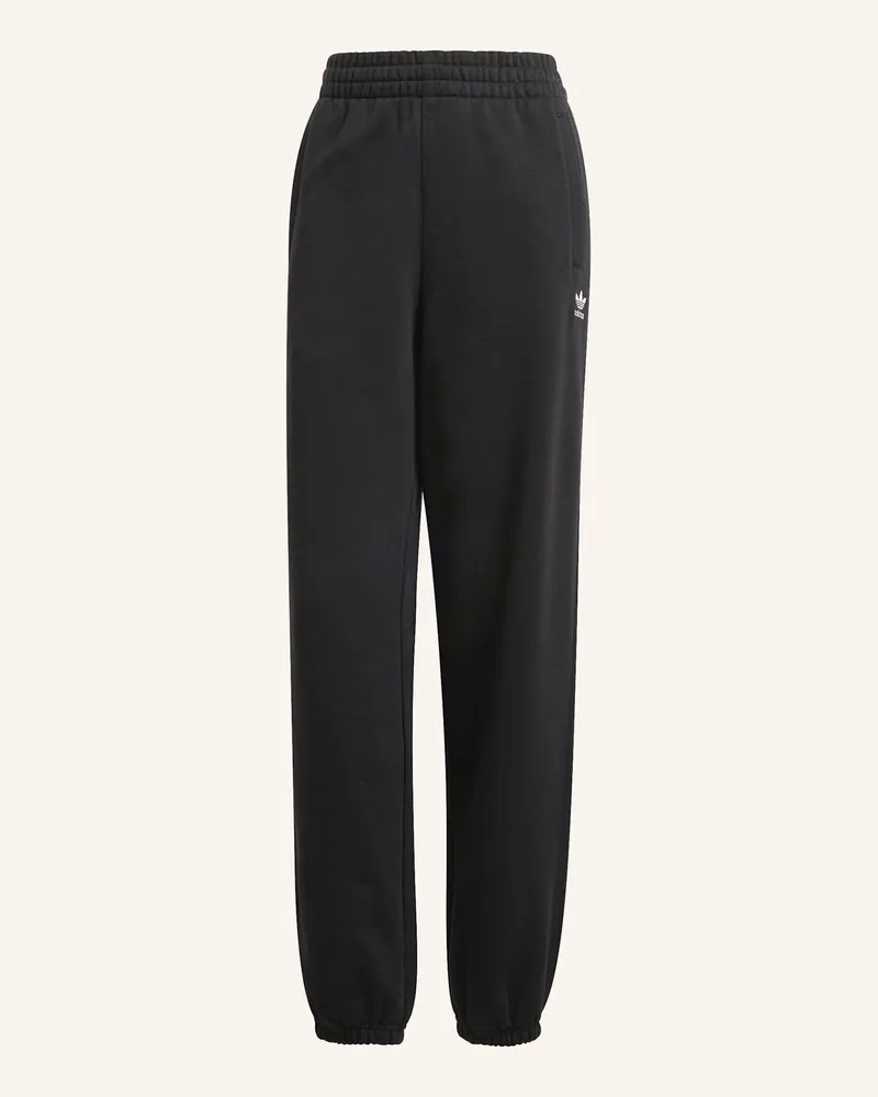 adidas ESSENTIALS LOOSE JOGGINGHOSE Schwarz