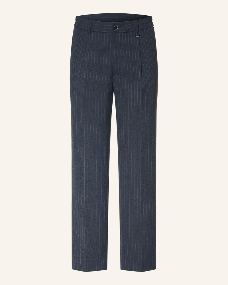 paul Anzughose Relaxed Fit Aus Jersey blau 650