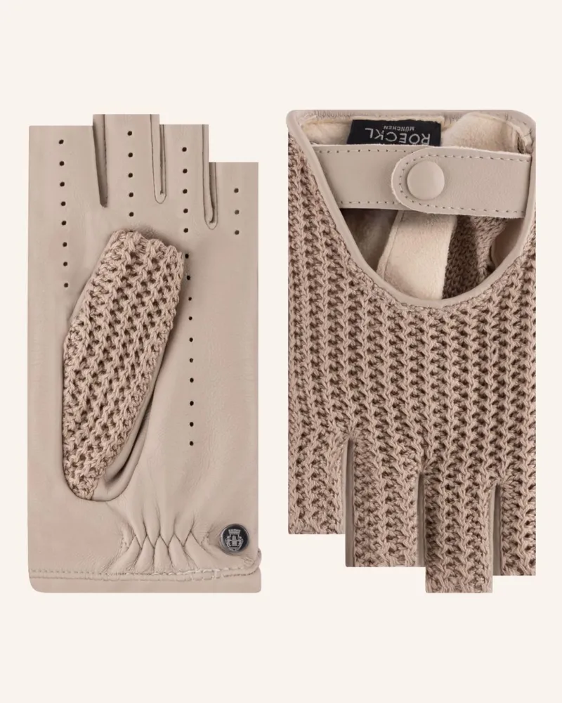 Roeckl Handschuh SORRENTO AUTOFAHRER Creme