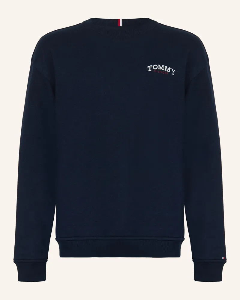 Tommy Hilfiger Sweatshirt blau Dunkelblau