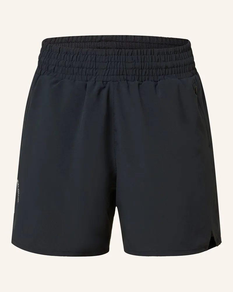 Salomon 2-in-1-Laufshorts CORE SHORTS 6 Schwarz