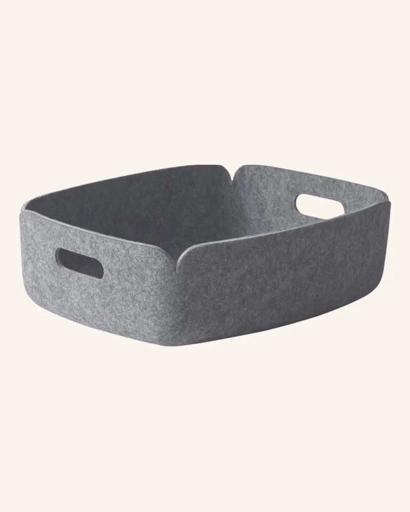Muuto Korb Restore grau Dunkelgrau
