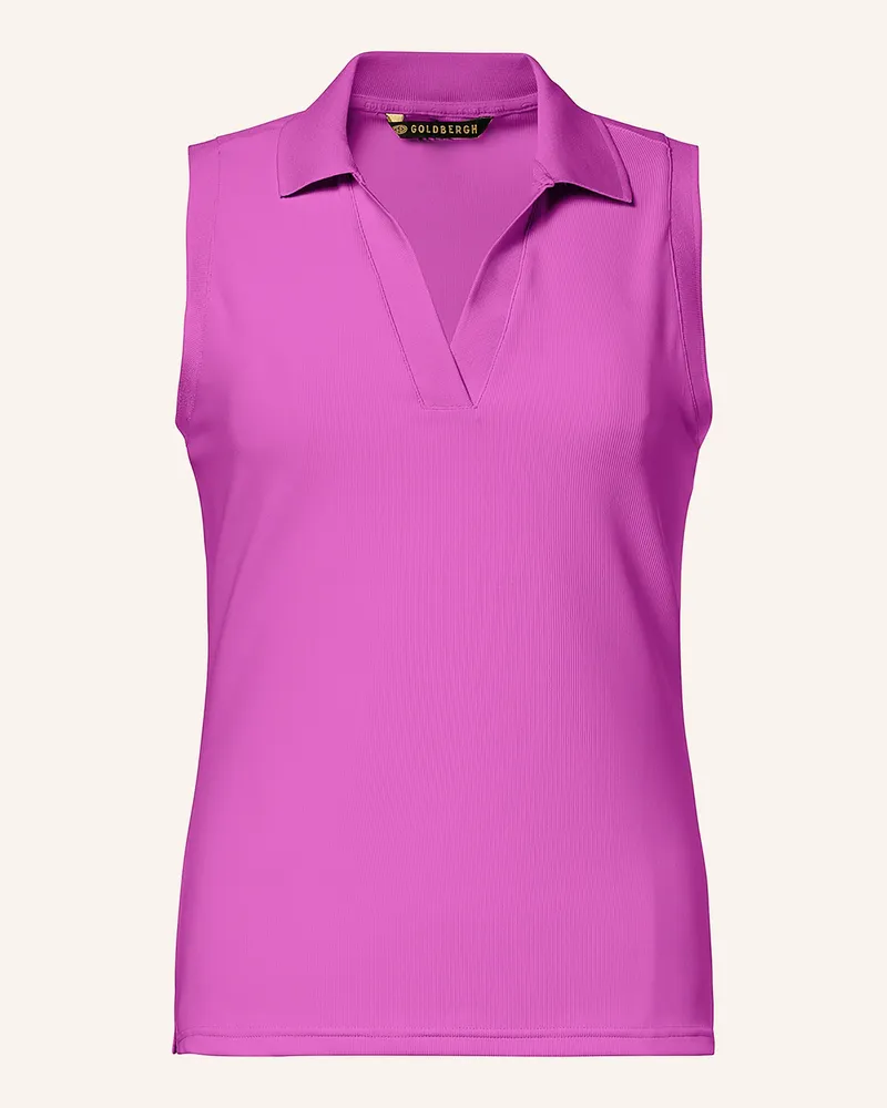 GOLDBERGH Funktions-Poloshirt Caroline lila Lila