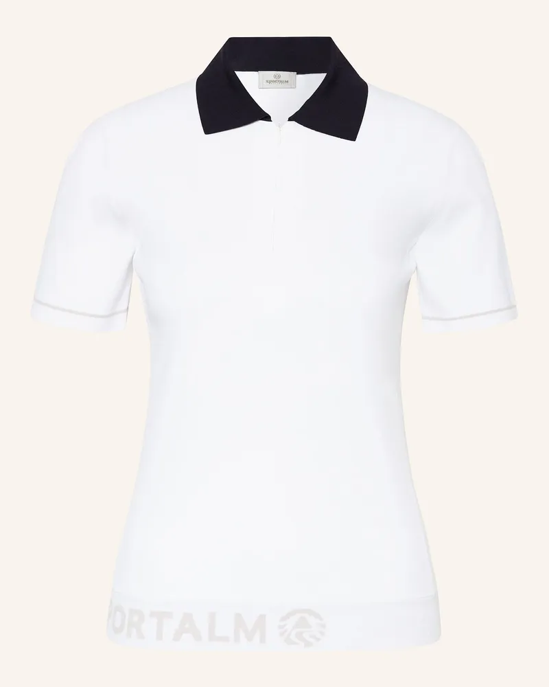 Sportalm Funktions-Poloshirt Weiss