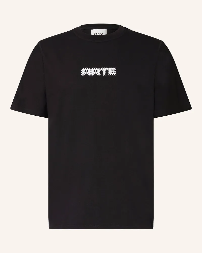 Arte Antwerp T-Shirt Arte Pixel schwarz Schwarz