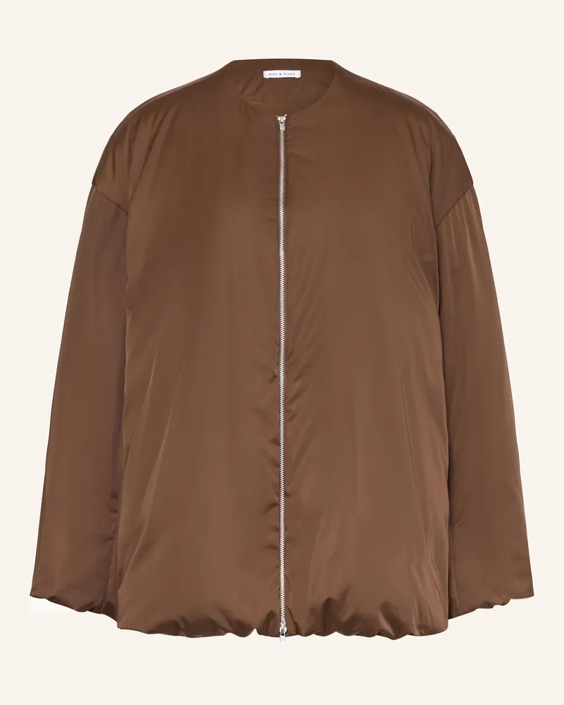 Mrs & HUGS Daunenjacke braun Braun