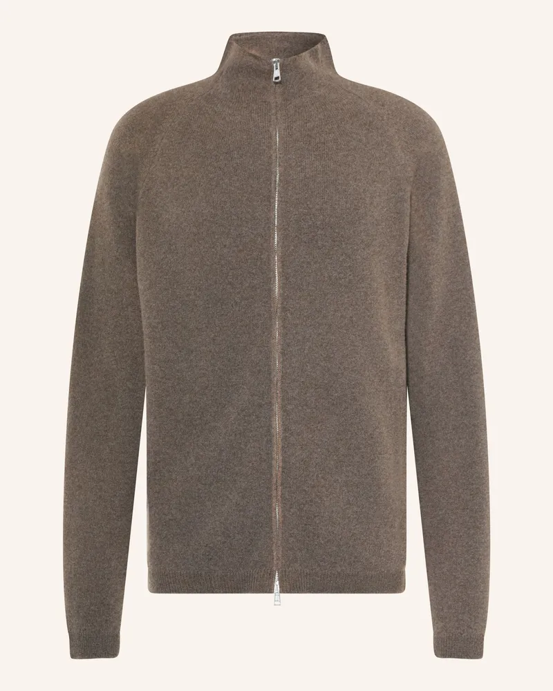 Our Legacy Strickjacke Aus Merinowolle beige Grau
