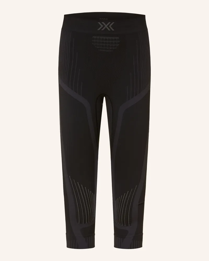 X-Bionic Funktionswäsche-Hose Invent Mit Verkürzter Beinlänge schwarz Schwarz