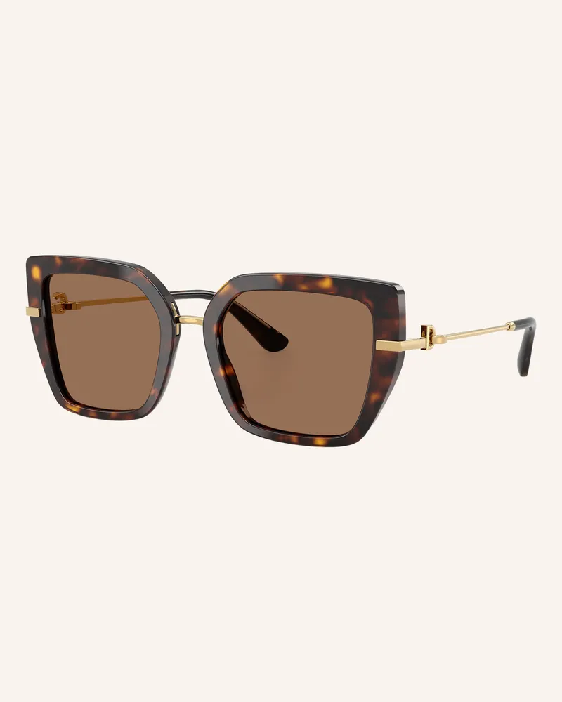 Dolce & Gabbana Sonnenbrille dg4474f braun Havana
