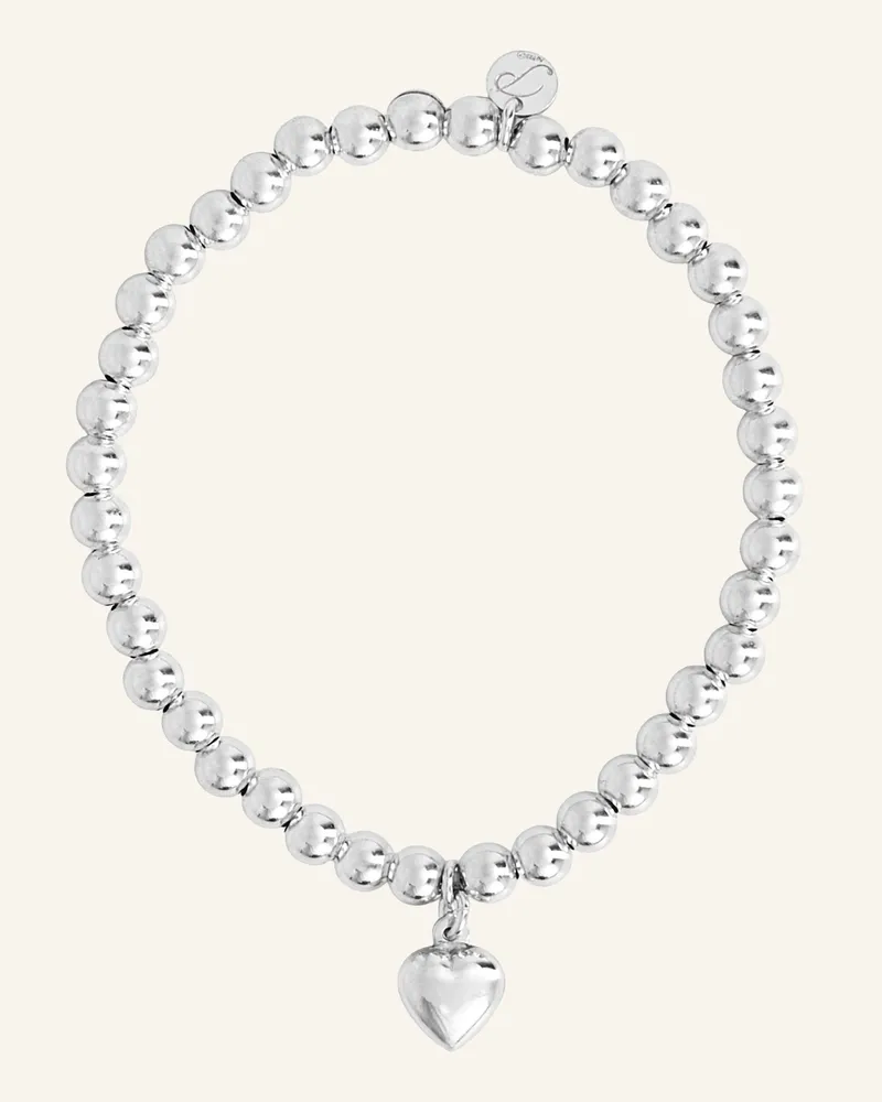 POMPIDOU Armbänder HEART by GLAMBOU Silber