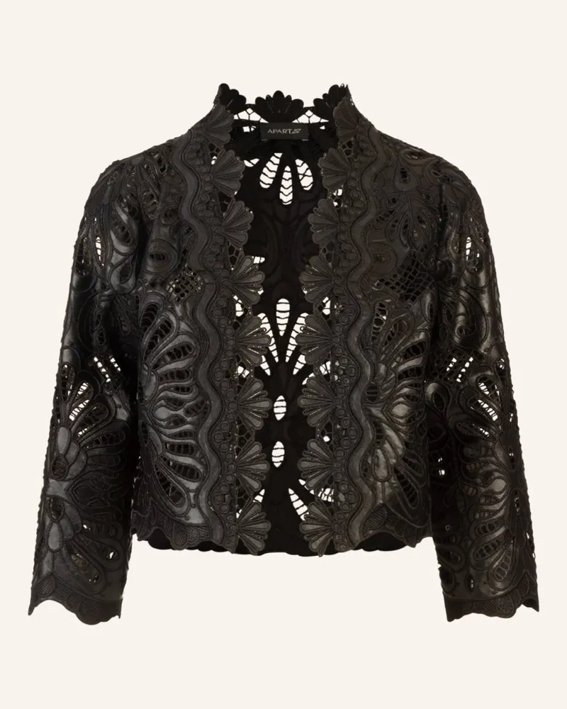 Apart Kunstlederjacke Schwarz