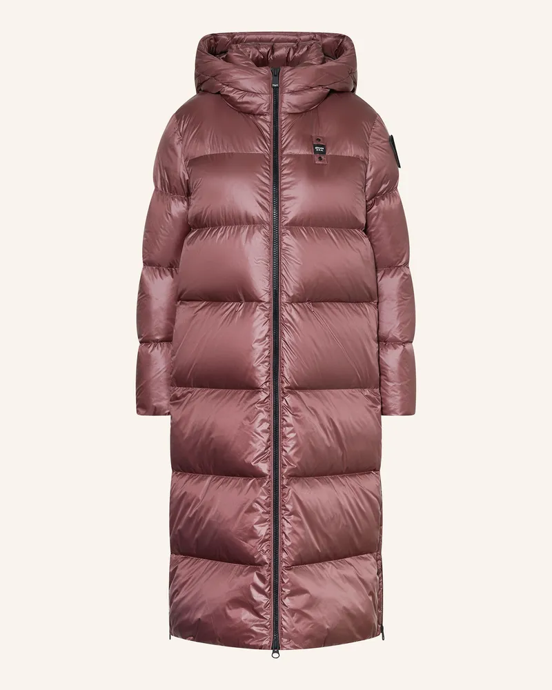 Blauer Daunenmantel CELIA Hellrot