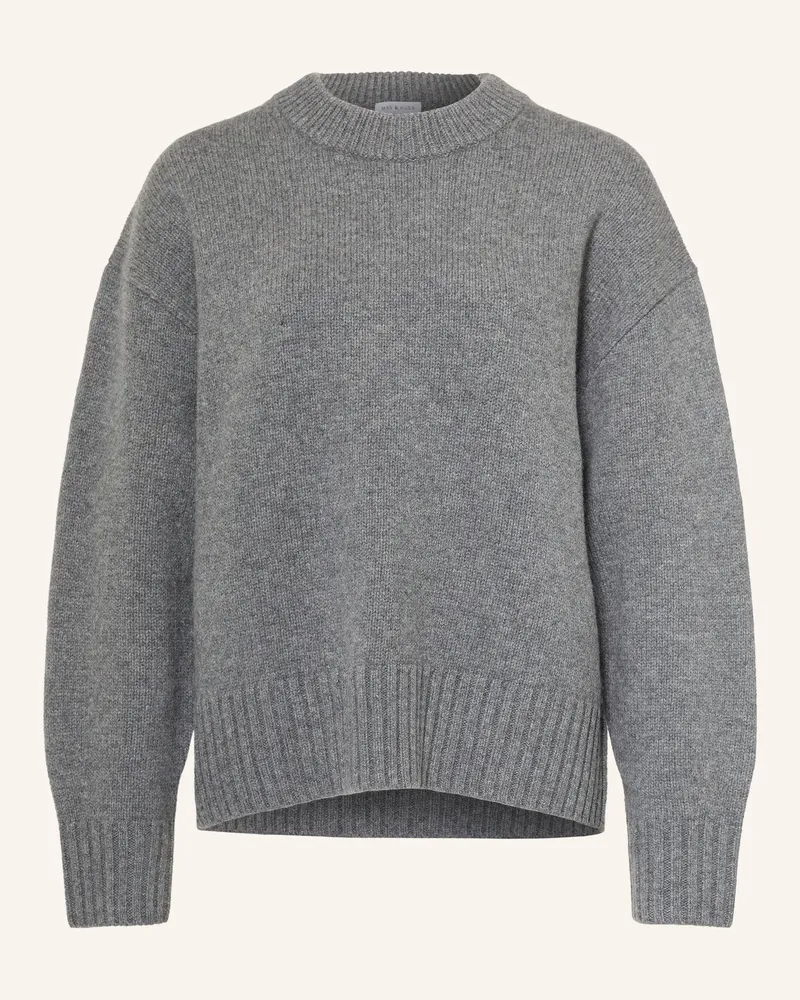 Mrs & HUGS Pullover grau Grau