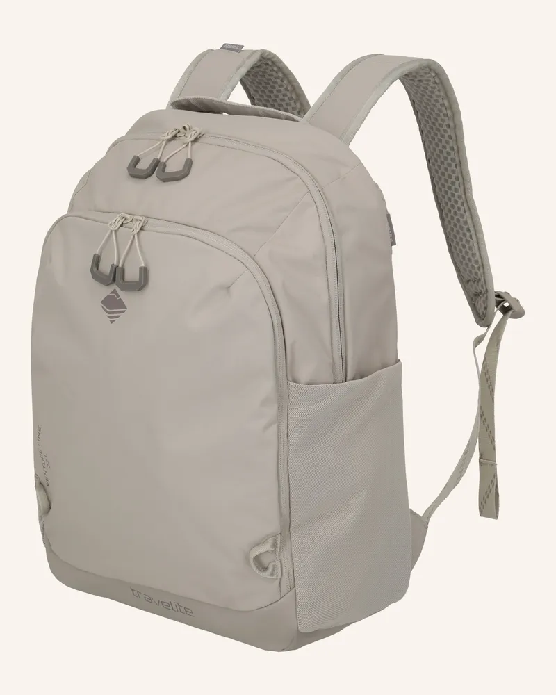 Travelite Rucksack Venture Line Medium 22 L Mit Laptop-Fach beige Beige