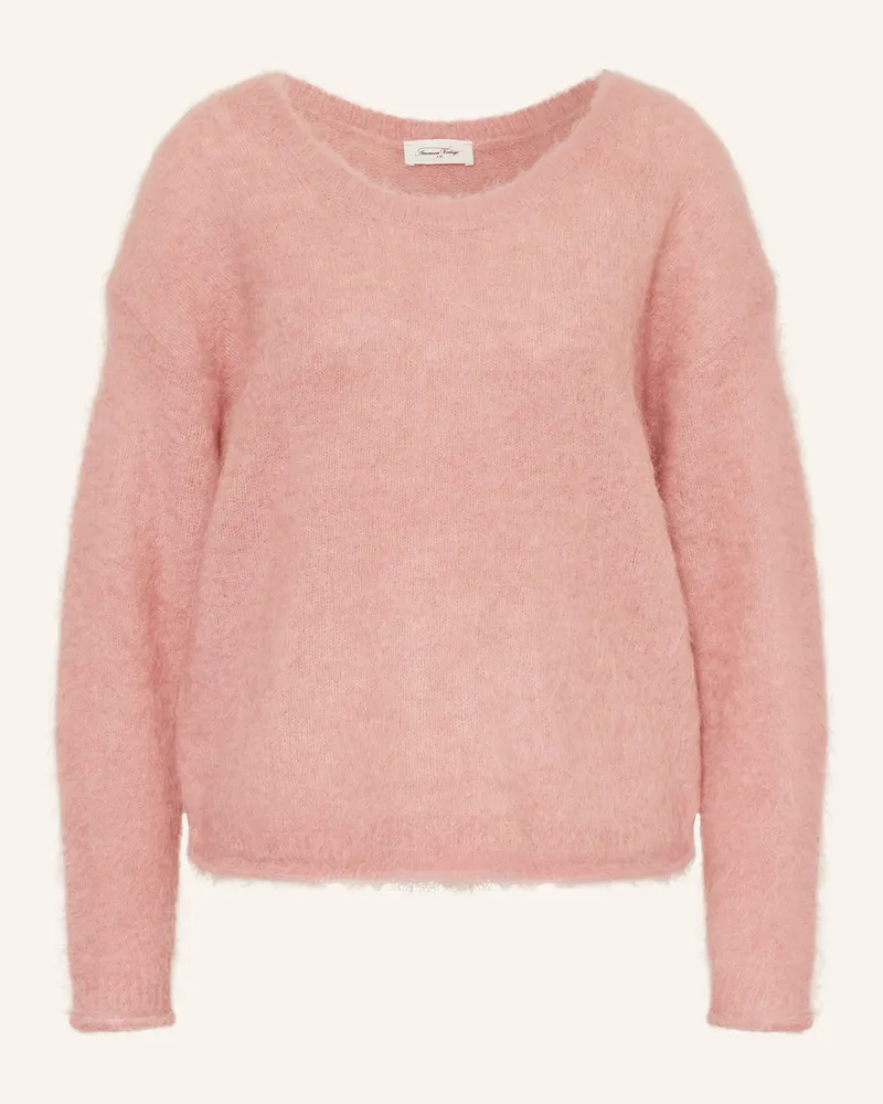 American Vintage Pullover NUNY mit Alpaka Altrosa