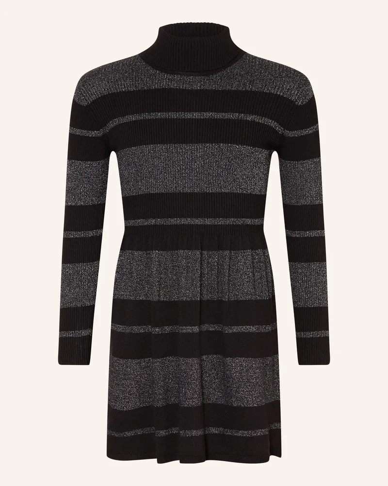 Guess Strickkleid Mit Glitzergarn schwarz Schwarz
