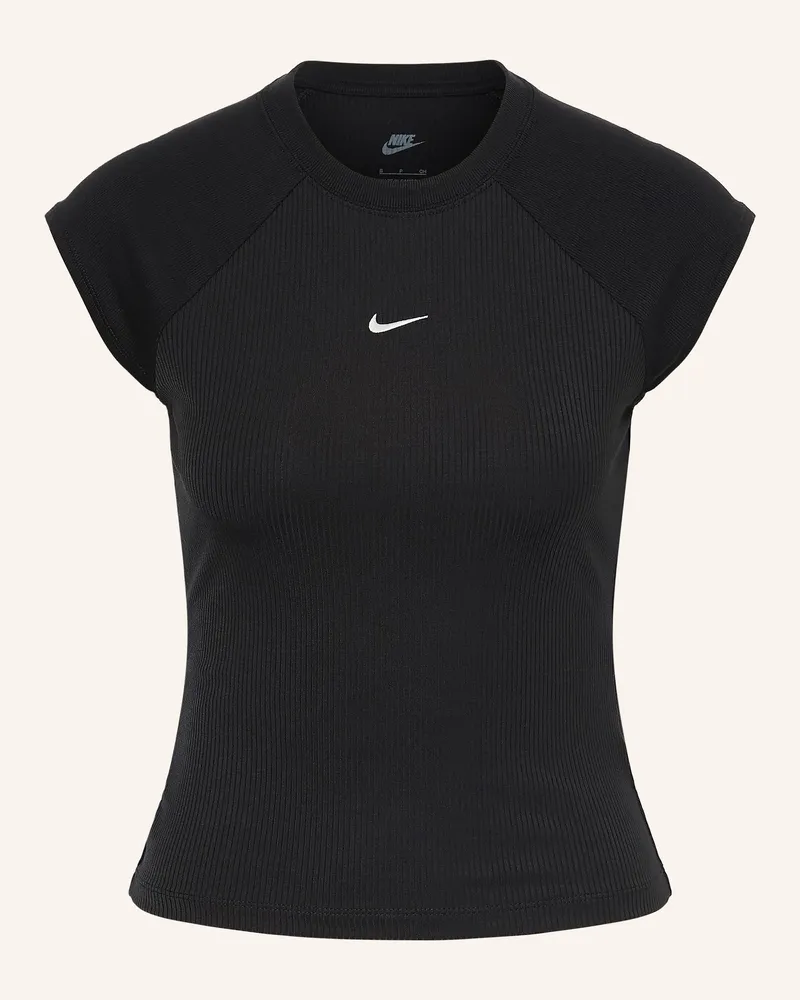 Nike Top Chill Knit schwarz Schwarz