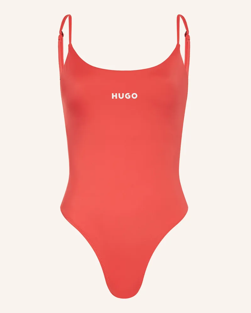 HUGO BOSS Badeanzug Pure rot Rot