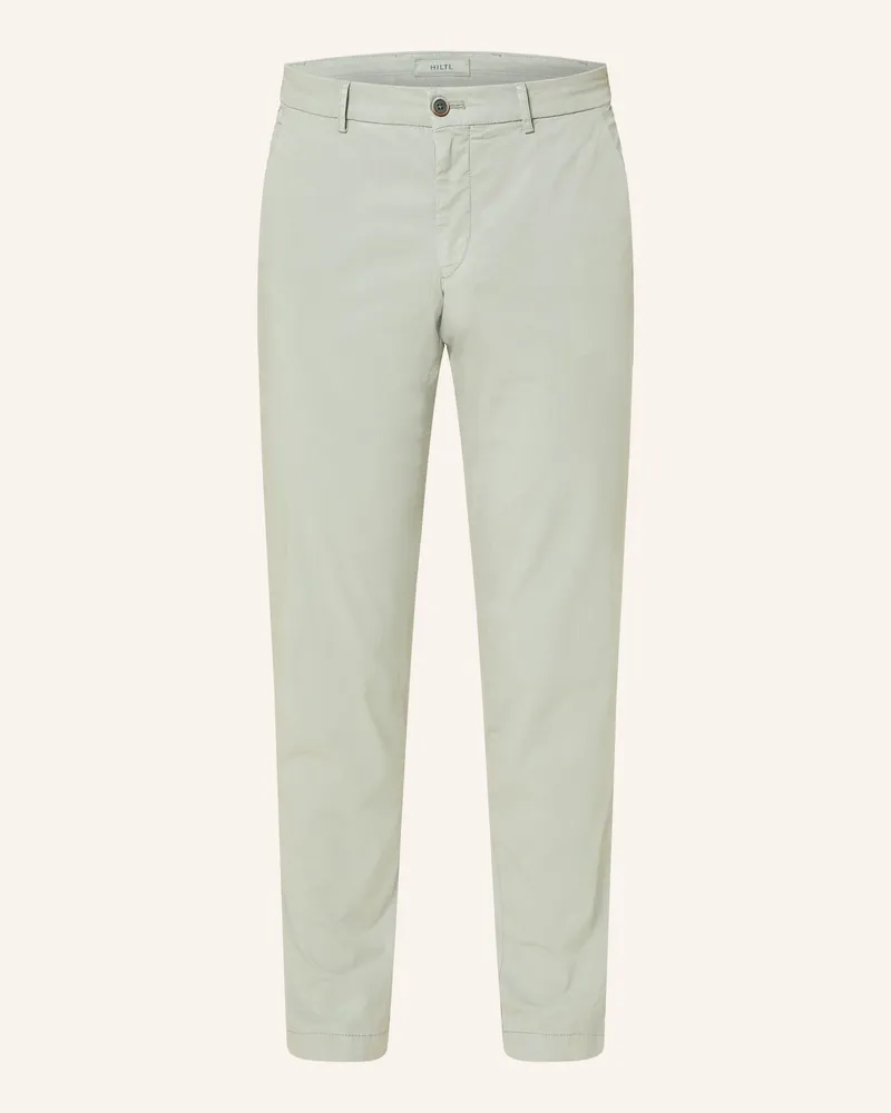 Hiltl Chino Taura Slim Fit gruen Khaki