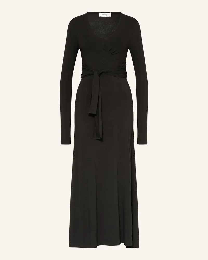 ottod’Ame Jerseykleid Schwarz