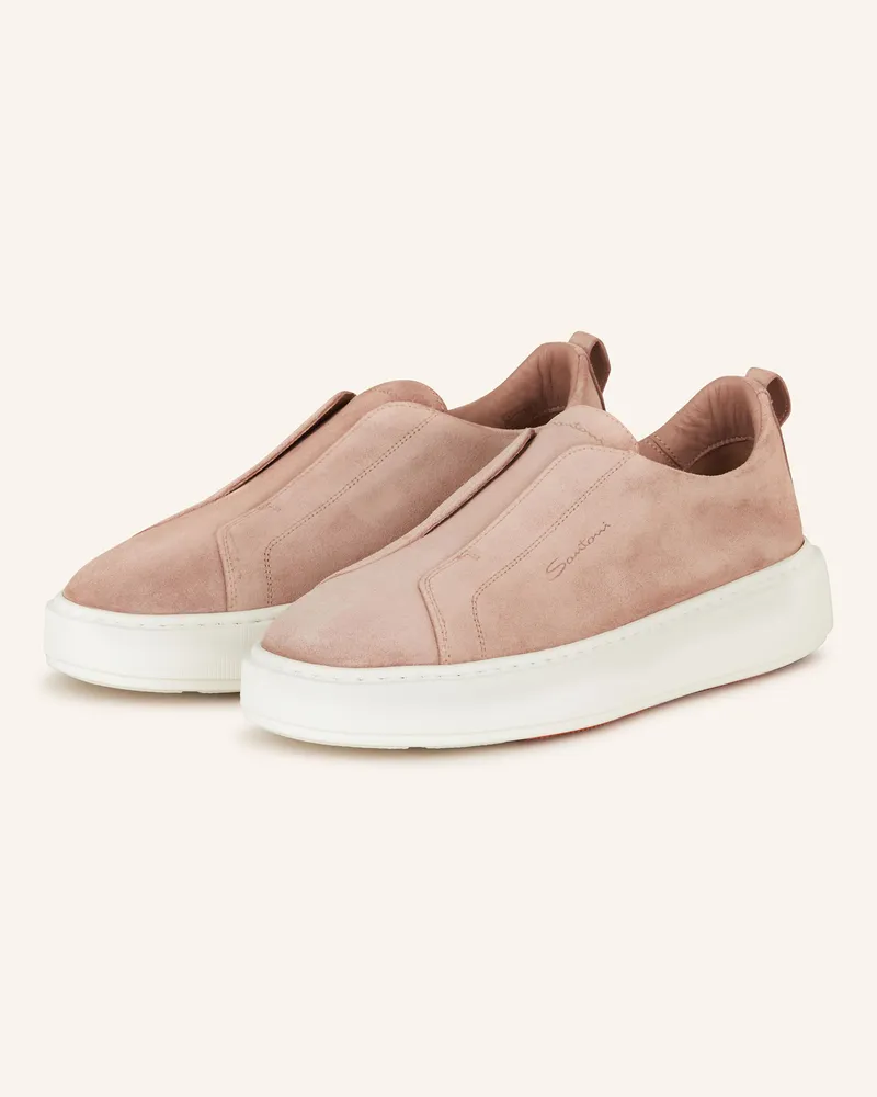 Santoni Sneaker Victory rosa Altrosa