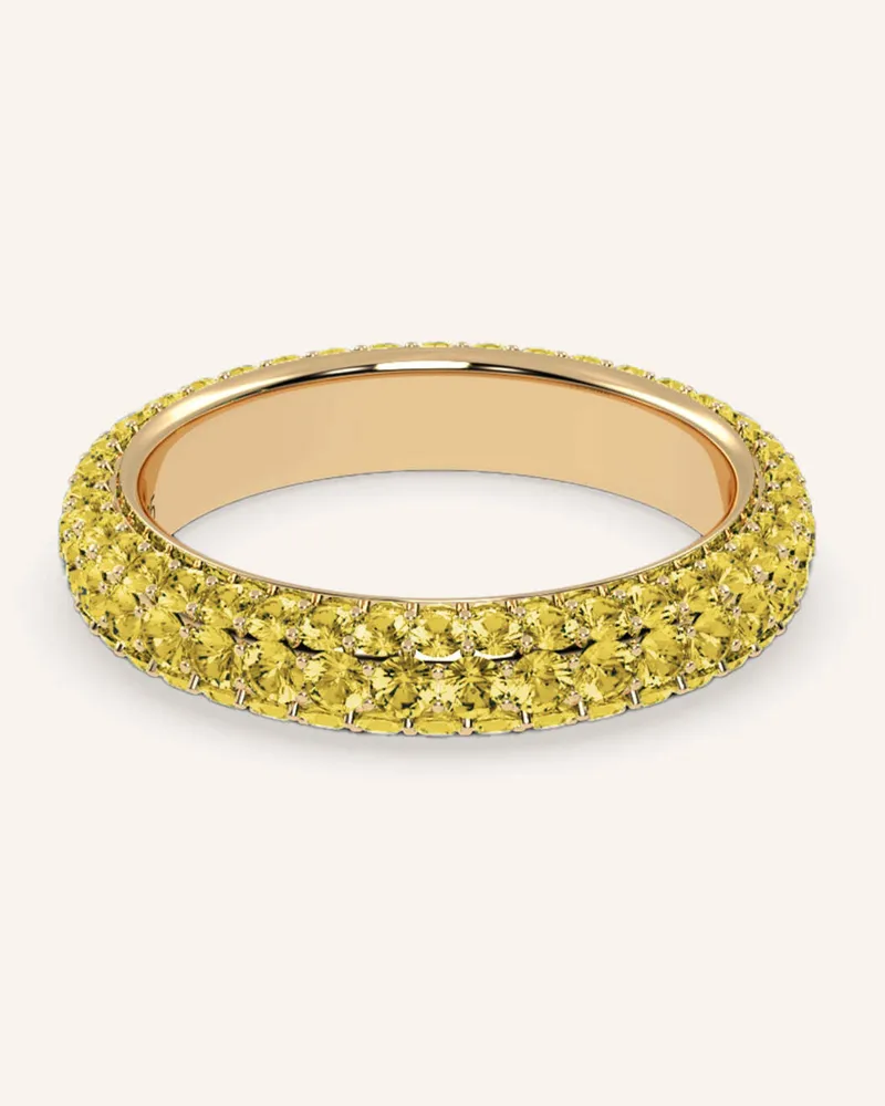 VEYNOU Ring Pavè Aus 18 Karat Gelbgold Und 1,90ct. Lab-Grown Gelben Diamanten gold Gold