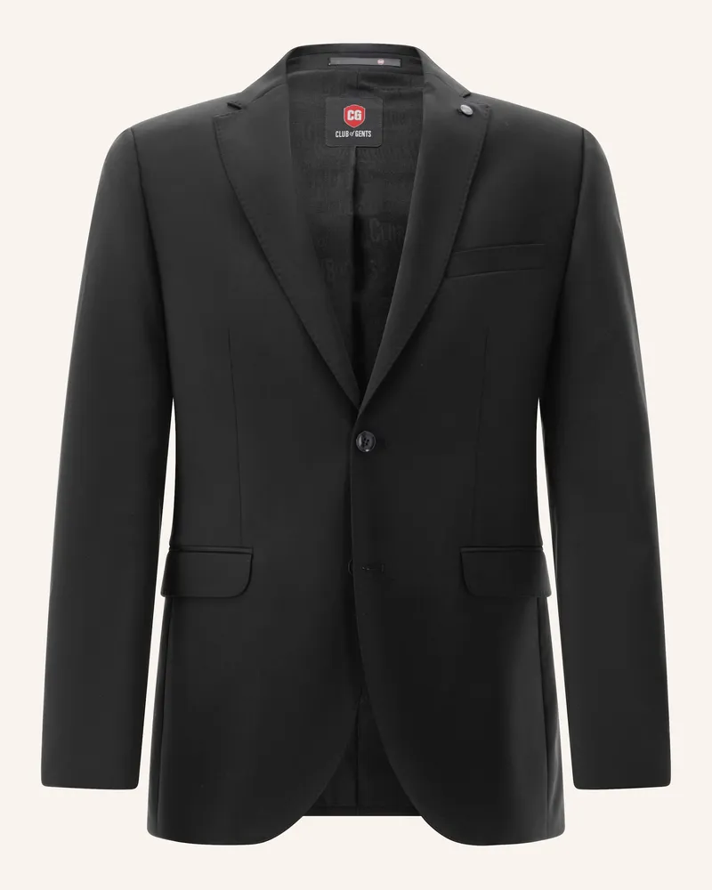 CG Sakko CG Colvin-N SV Slim Fit Schwarz