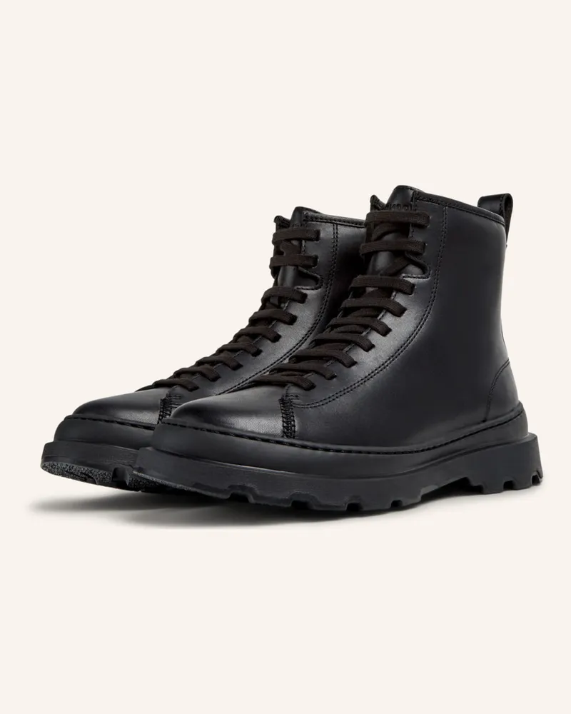 Camper Stiefeletten Brutus+ schwarz Schwarz