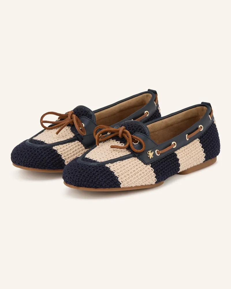 Tommy Hilfiger Bootsschuhe blau Dunkelblau