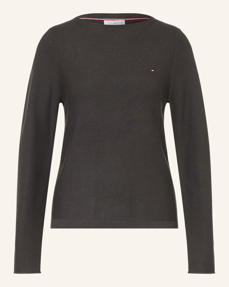 Tommy Hilfiger Pullover braun Dunkelbraun