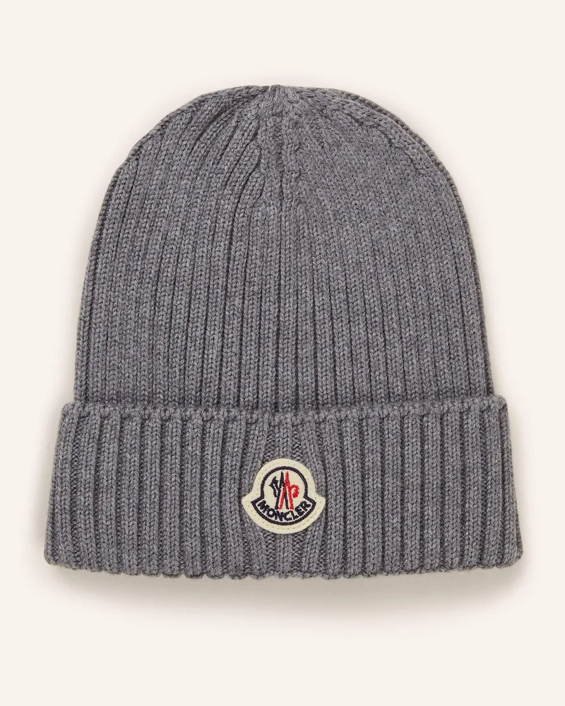 Moncler Mütze grau Grau