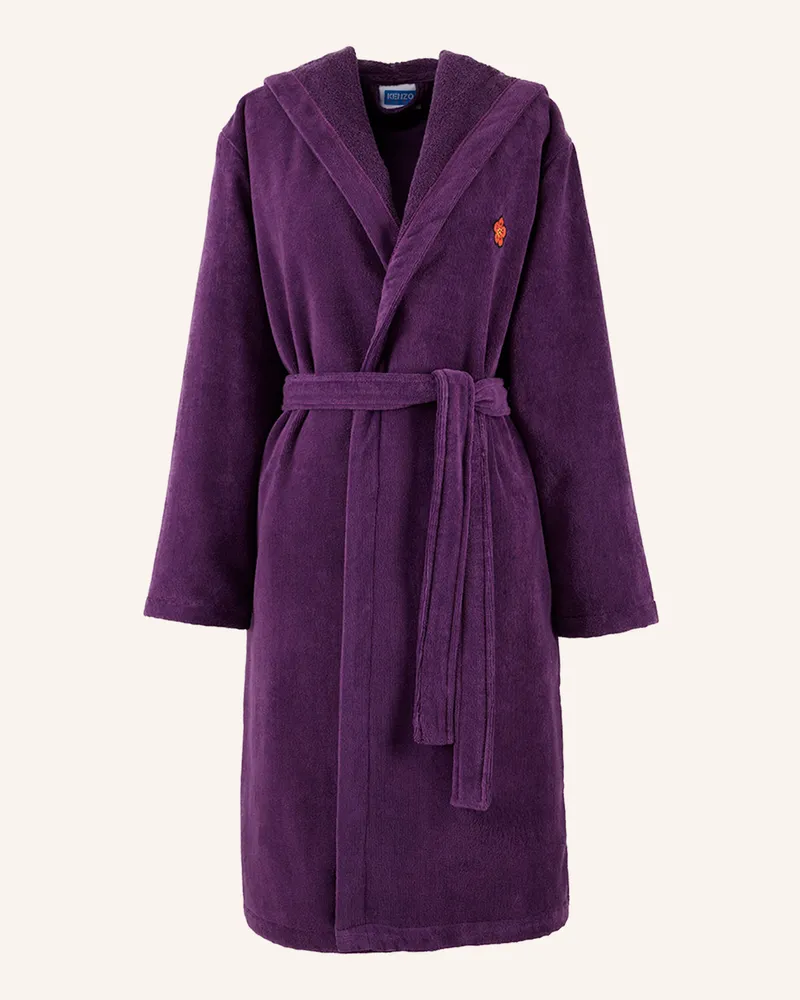 Kenzo Bademantel Kboke lila Lila