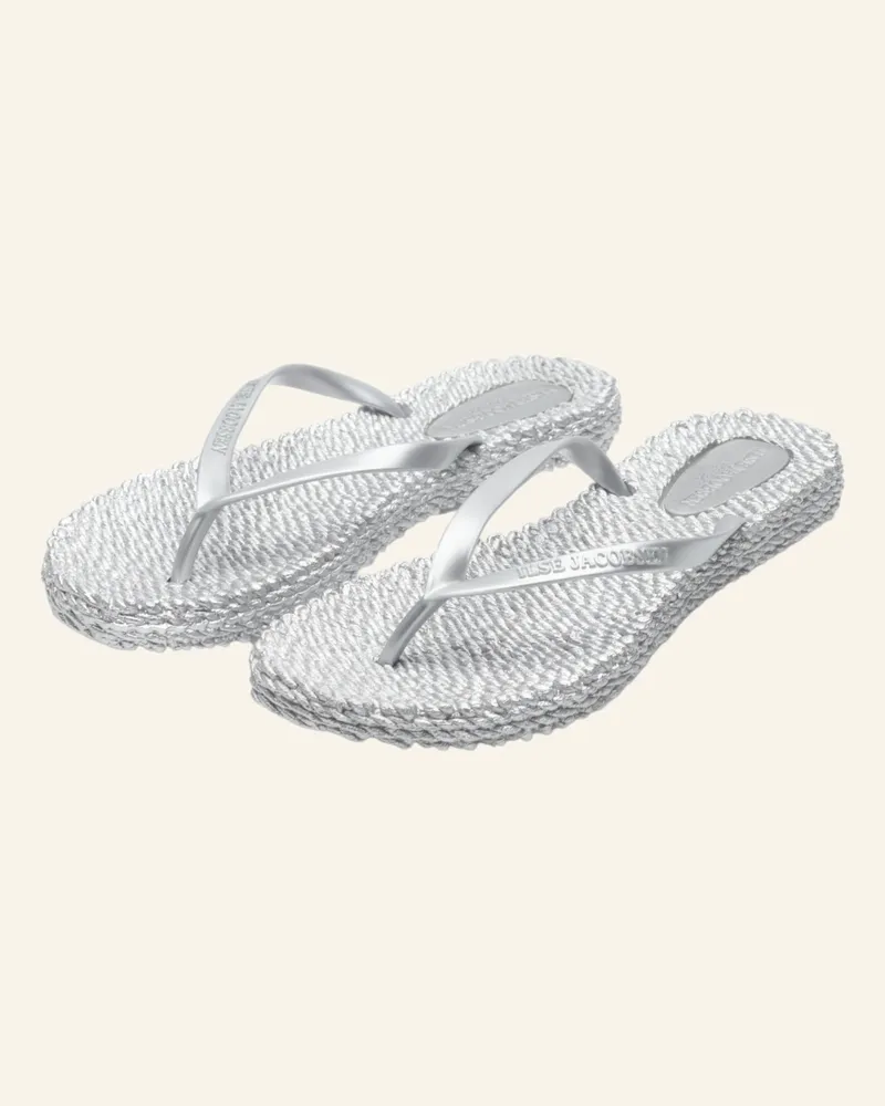 Ilse Jacobsen Zehentrenner cheerful02 silber Silber