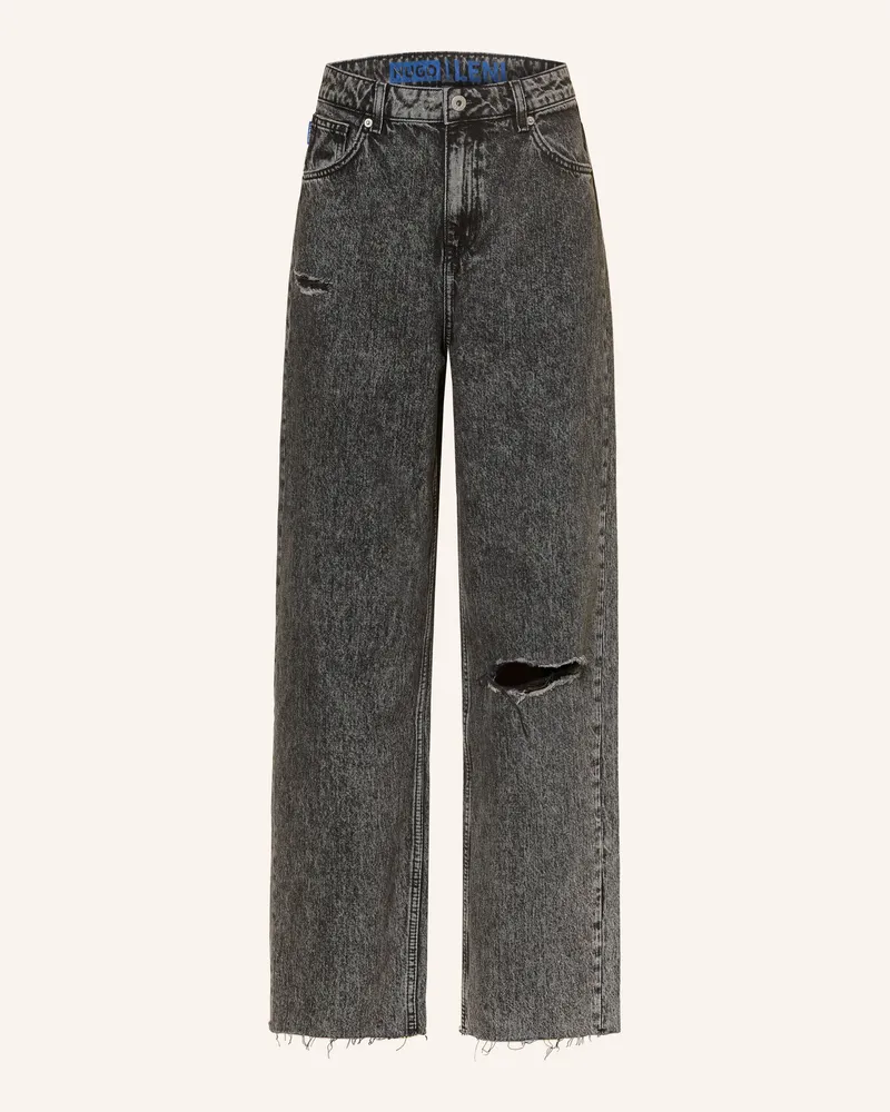 HUGO BOSS Wide Leg Jeans LENI 008